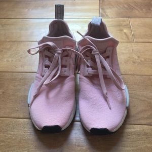 Pink Adidas NMD Sneakers
